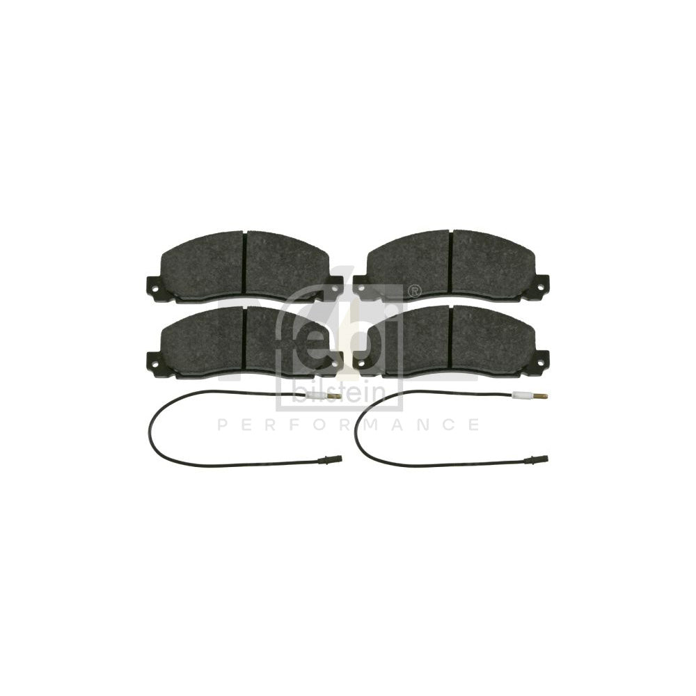 Febi Bilstein 16443 Brake Pad Set Front Axle, Incl. Wear Warning Contact