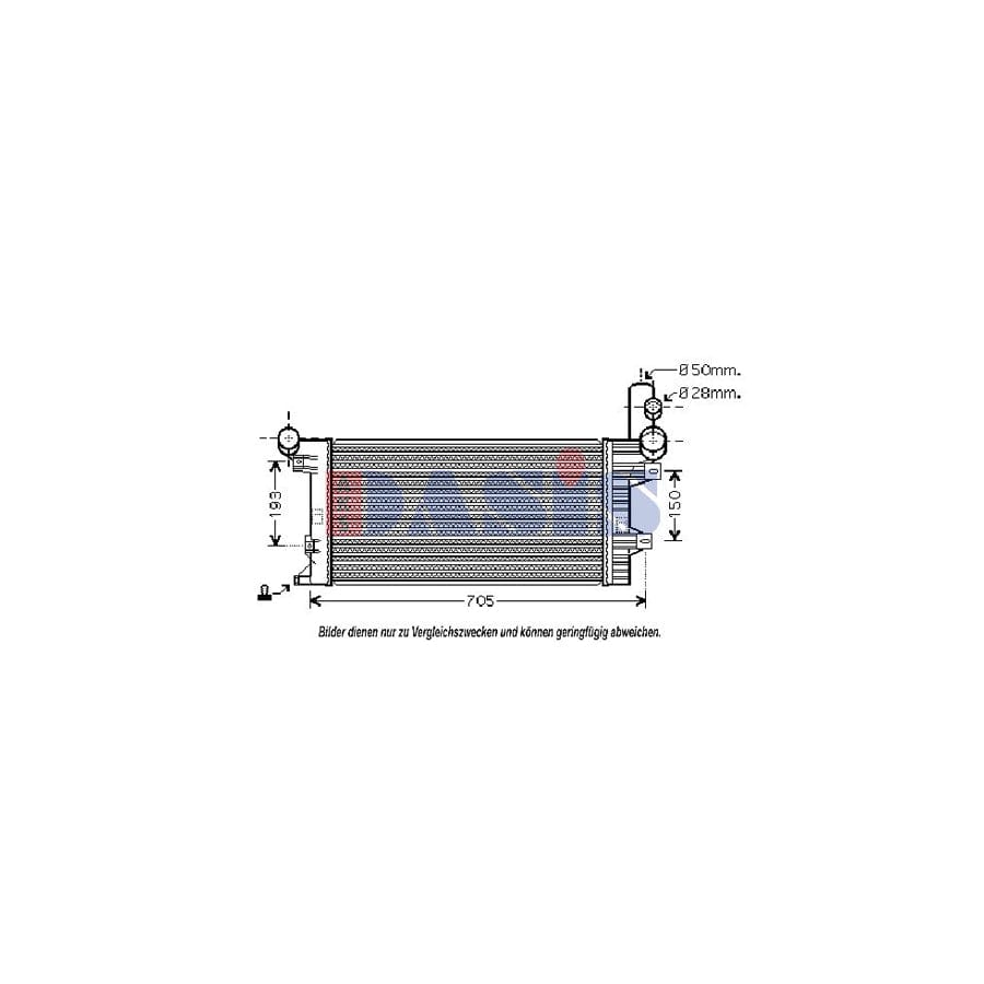 AKS Dasis 132380N Engine Radiator