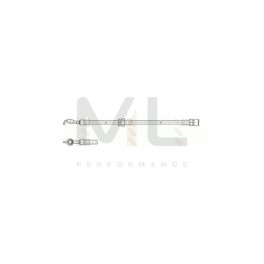 TRW PHD984 Brake Hose 357mm, M10x1 | ML Performance Car Parts