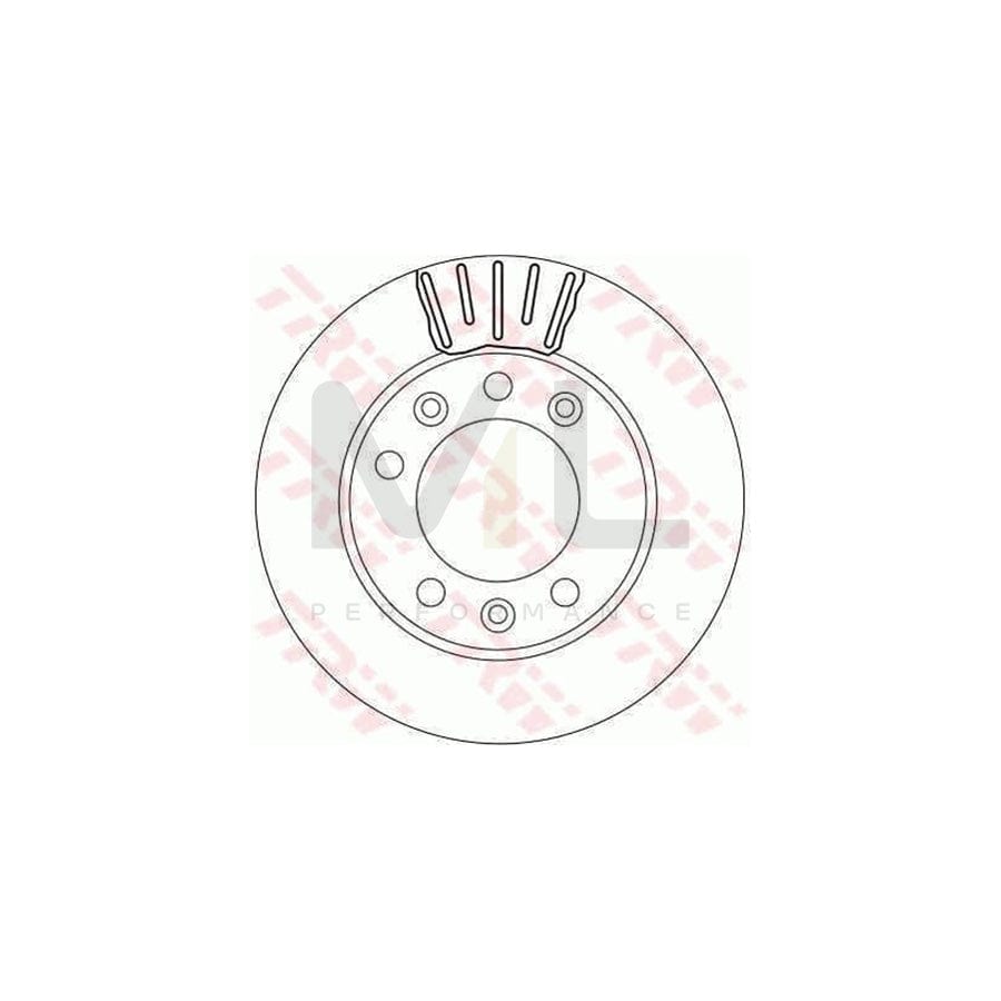 TRW DF4242 Brake Disc Vented | ML Performance Car Parts
