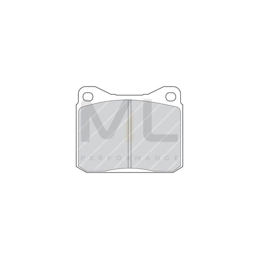 Ferodo Sl Fsl1631 Brake Pad Set For Volvo Xc90 I (C, 275) Not Prepared For Wear Indicator, With Piston Clip, With Accessories | ML Performance Car Parts