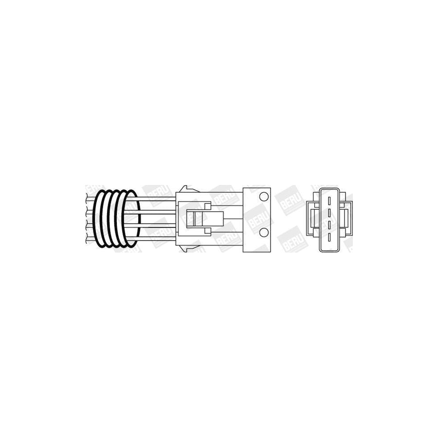 Beru Oph019 Lambda Sensor