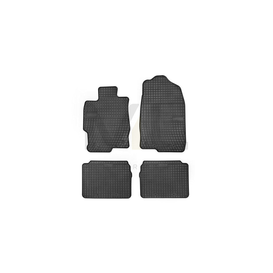 FROGUM Tailored 0860 Floor mat set for MAZDA 6 Elastomer, Front and Rear, Quantity: 4, Black, (LHD)