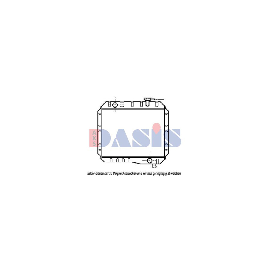 AKS Dasis 210590N Engine Radiator for Toyota Land Cruiser