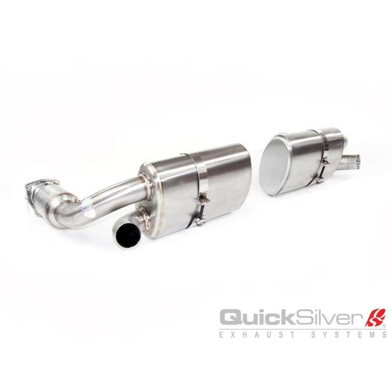 QuickSilver PS070S Porsche 911 GT2 (996) Sport Exhaust with Race Catalysts | ML Performance US Car Parts