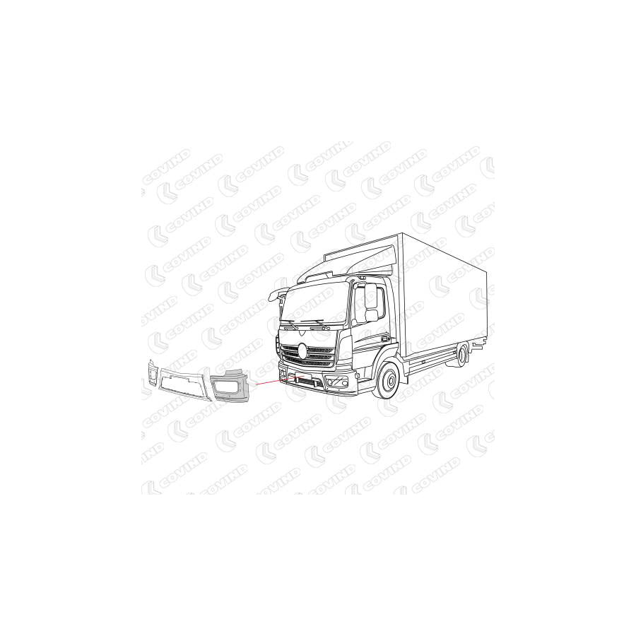 Covind 967/595 Bumper