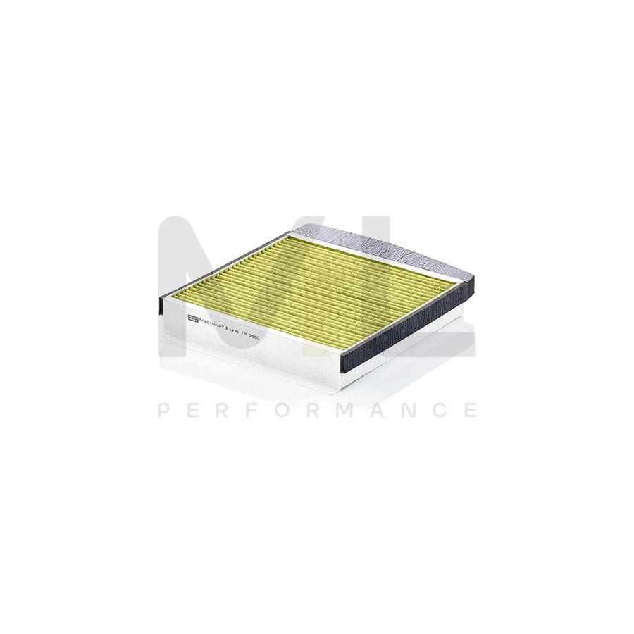 MANN-FILTER FP 2855 Pollen filter Activated Carbon Filter, Activated Carbon Filter with polyphenol, Particulate filter (PM 2.5), with antibacterial action, with fungicidal effect, FreciousPlus
