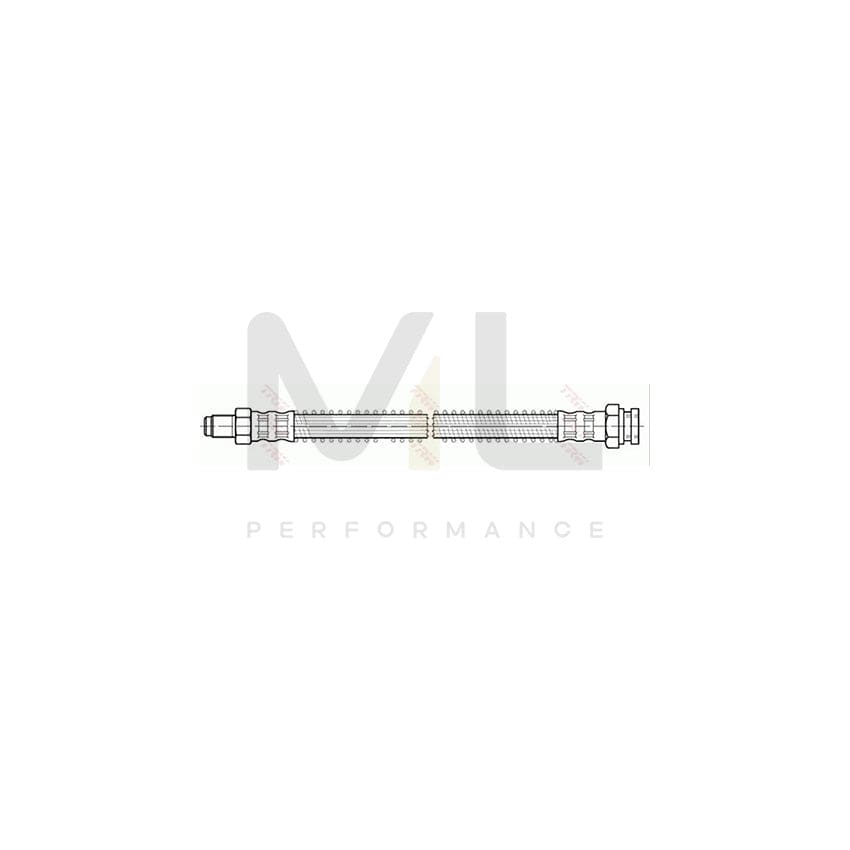 TRW PHB383 Brake Hose for PEUGEOT 305 402mm, M10x1 | ML Performance Car Parts