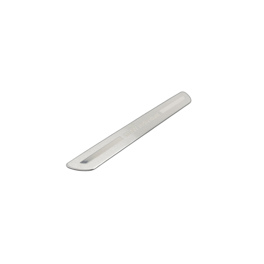Genuine BMW 51478024113 E52 Entrance Panel, Stainless Steel, Fl INDIVIDUAL (Inc. Z8) | ML Performance US Car Parts