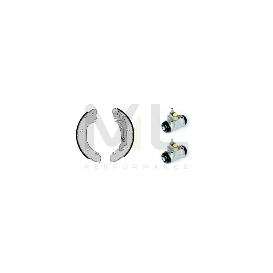 BREMBO STANDARD KIT H 23 057 Brake Shoe Set Ø: 254mm | ML Performance Car Parts