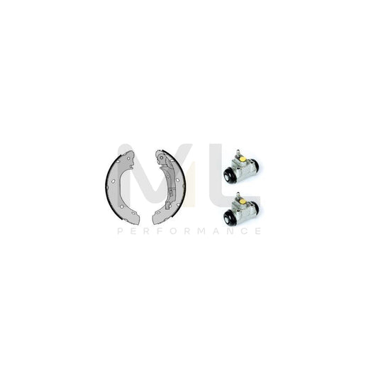 BREMBO STANDARD KIT H 23 057 Brake Shoe Set Ø: 254mm | ML Performance Car Parts