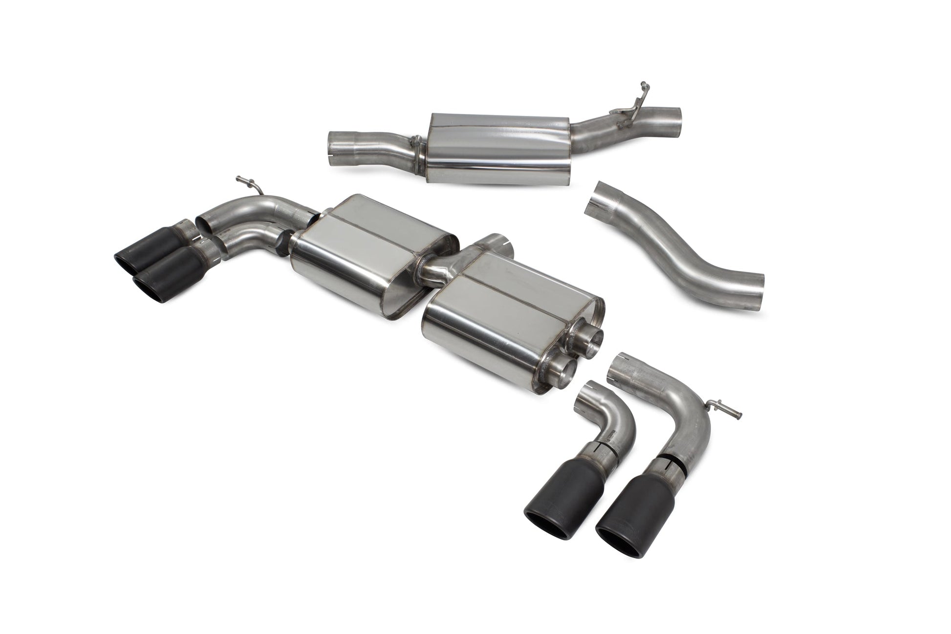 Scorpion SVW055C VW Golf R MK7.5 Resonated Cat/Gpf Back System | ML Performance US US