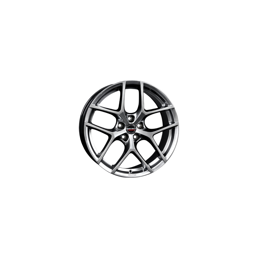 Borbet Y 8x19 ET50 Y 80950112572,5HS Hyper Silver 19 Wheel