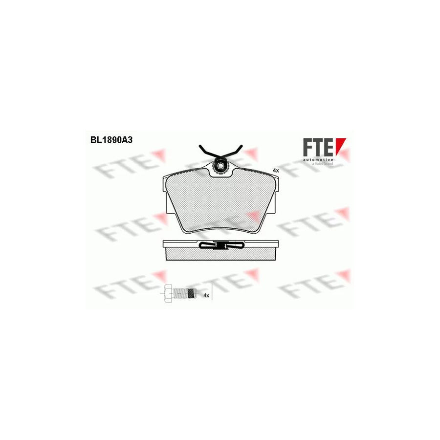 FTE 9010474 Brake Pad Set