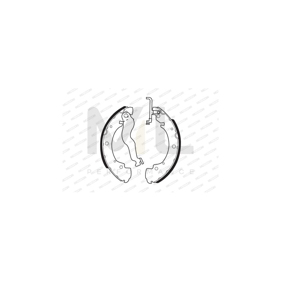 FERODO PREMIER FSB428 Brake Shoe Set | ML Performance Car Parts