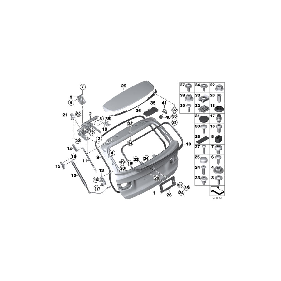 Genuine BMW 51247286296 F31 Bracket For Spindle Drive, Right (Inc. 318dX, 316i & 330d) | ML Performance US Car Parts