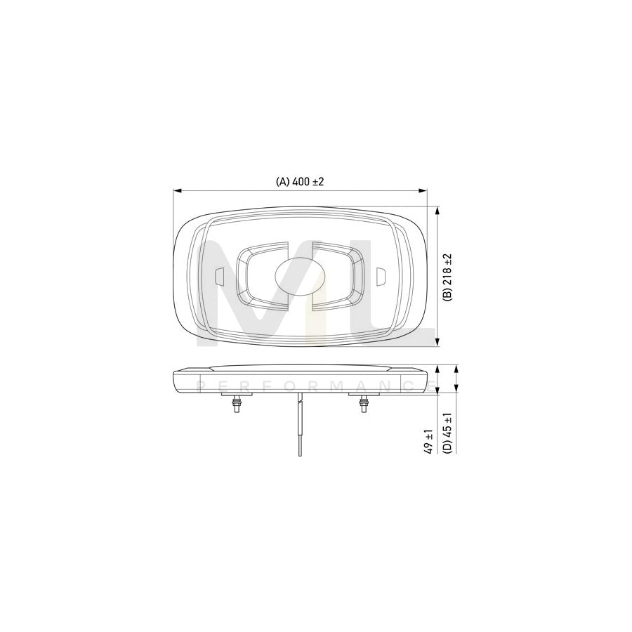 HELLA 2RL 014 565-201 Lightbar
