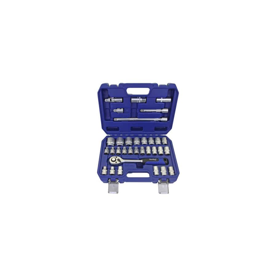 BlueSpot Tools B/S1577 1/2in Hex & 12 Point Socket Set, 32 Piece
