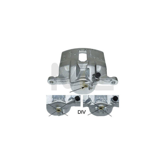 TEXTAR 38117200 Brake Caliper without holder | ML Performance Car Parts