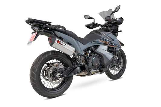 Scorpion RKT93SEO KTM Serket Parallel Slip-On - Stainless Steel Sleeve (Adventure 890 / Adventure 890 R) | ML Performance US US