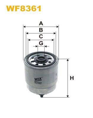 WIX Filters WF8361 Fuel Filter