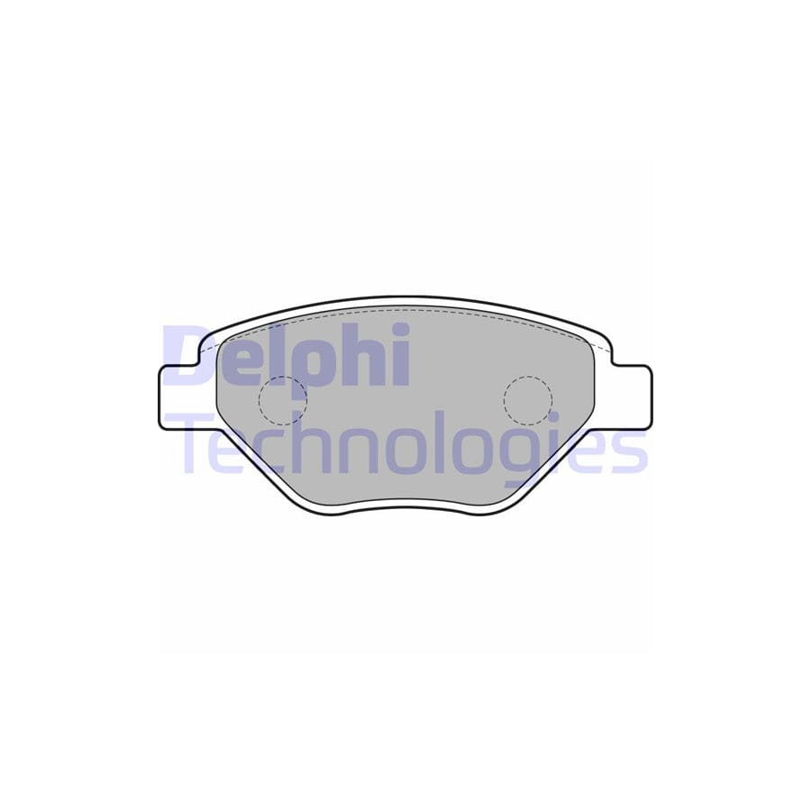 Delphi Lp1866 Brake Pad Set For Renault Megane