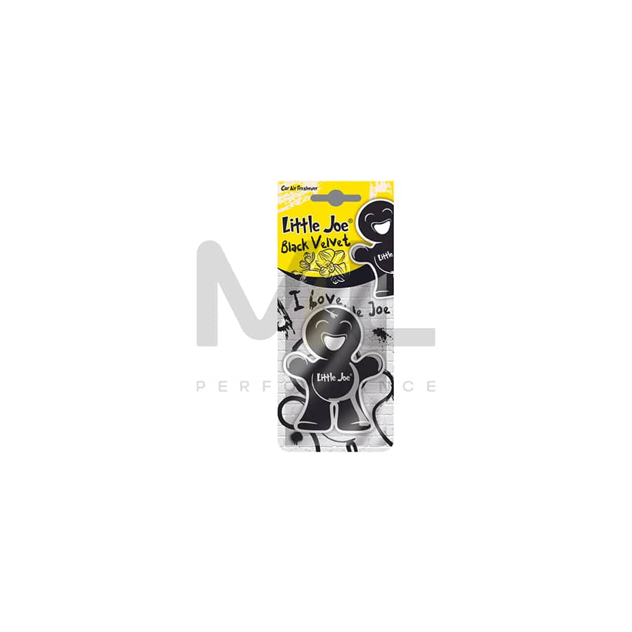 Little Joe Paper Car Air Freshener - Paper Black Velvet