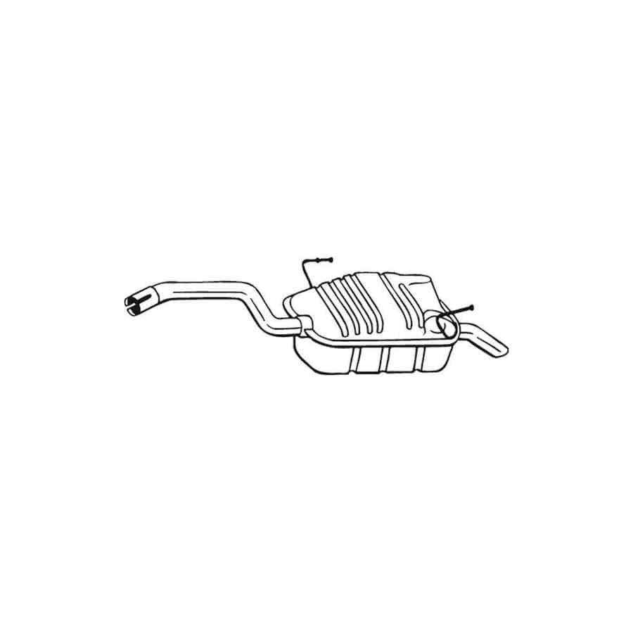 Bosal 190-905 Rear Silencer