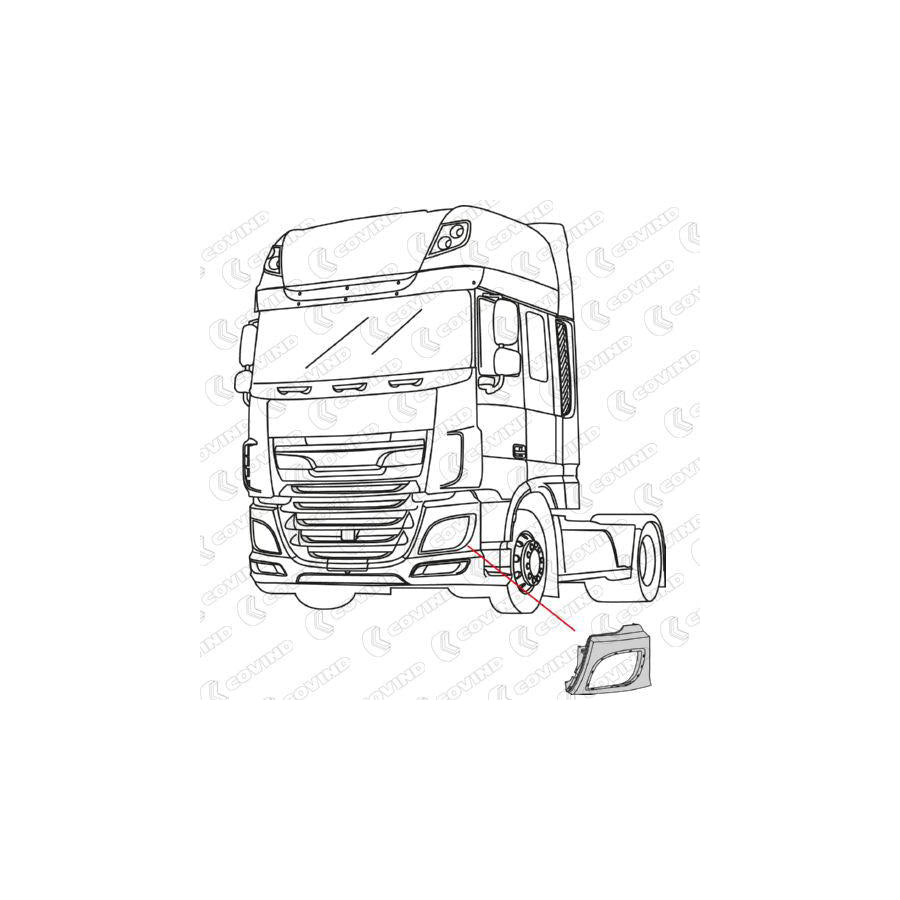 Covind Xf7/ 99 Cover, Bumper