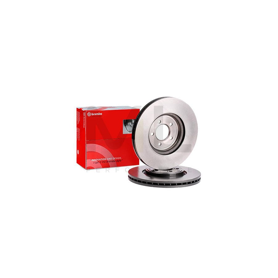 BREMBO COATED DISC LINE 09.B311.11 Brake Disc Internally Vented, Coated, High-carbon | ML Performance Car Parts