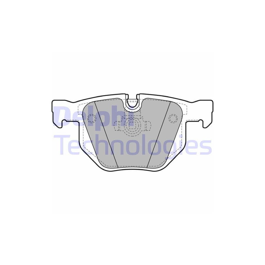 Delphi Lp1927 Brake Pad Set