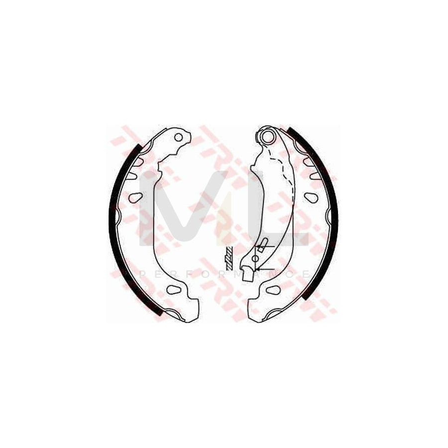 TRW GS8669 Brake Shoe Set | ML Performance Car Parts