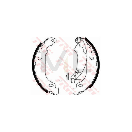 TRW GS8669 Brake Shoe Set | ML Performance Car Parts