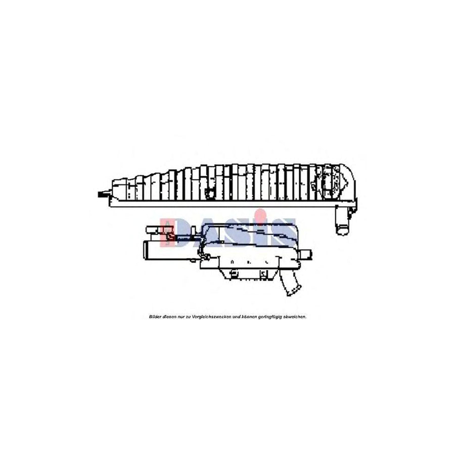 AKS Dasis 132640T Coolant Expansion Tank