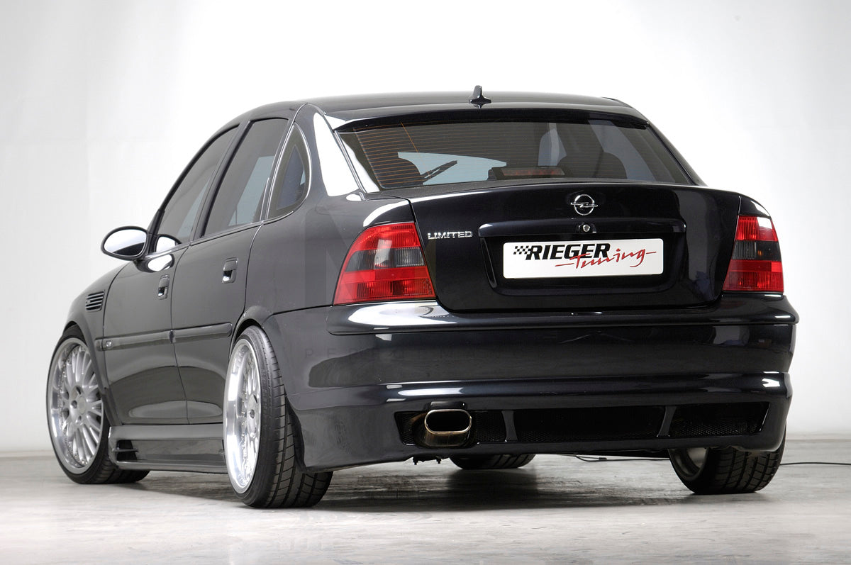 Rieger 00046155 Opel Vectra B Rear Diffuser 1 | ML Performance UK Car Parts
