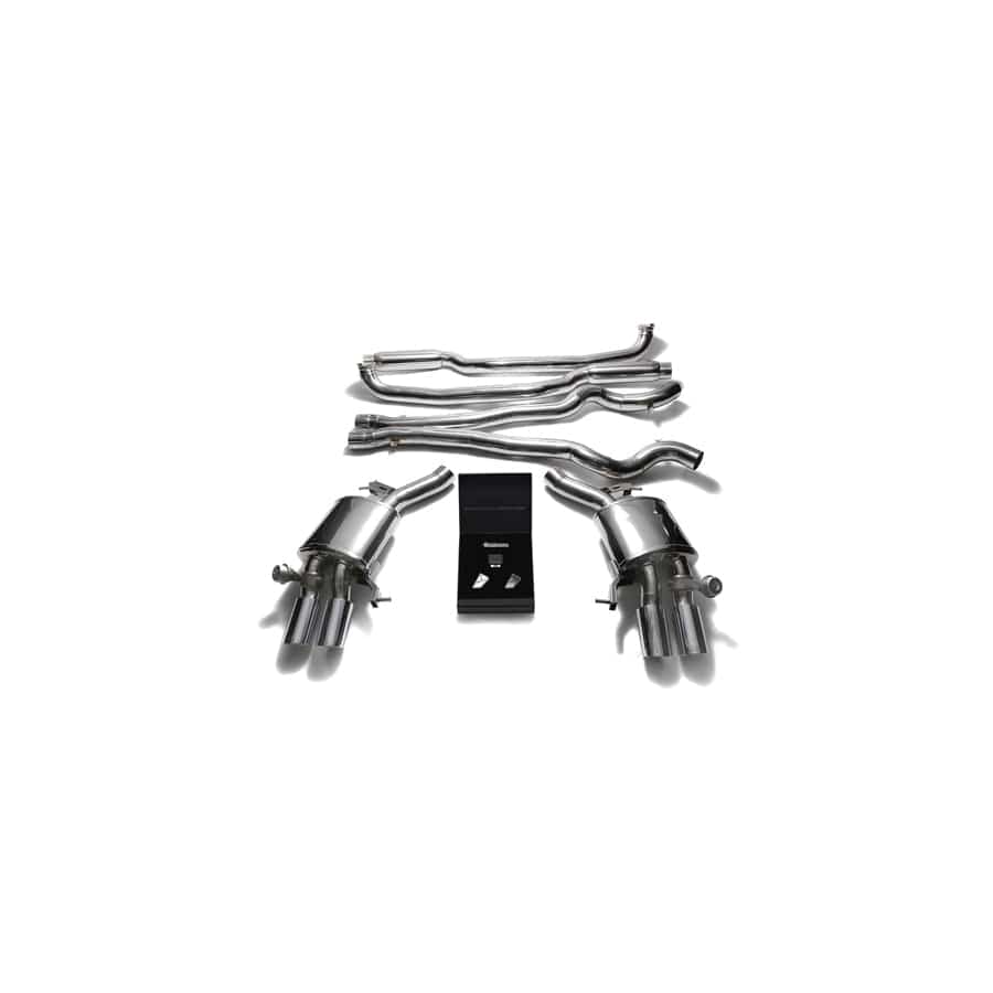 Armytrix BMF6M-QS11C Valvetronic Exhaust System BMW M6 F12 | F13 2013-2019 with  Quad Chrome 3.5"