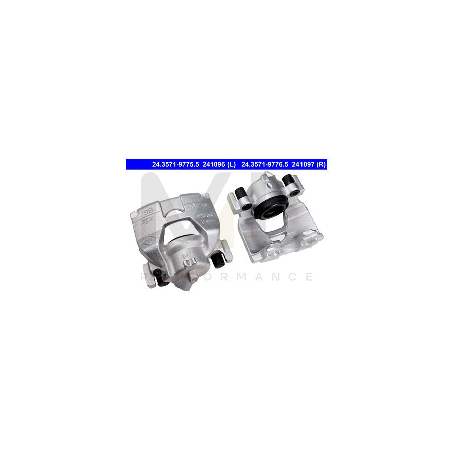 ATE 24.3571-9776.5 Brake Caliper without holder