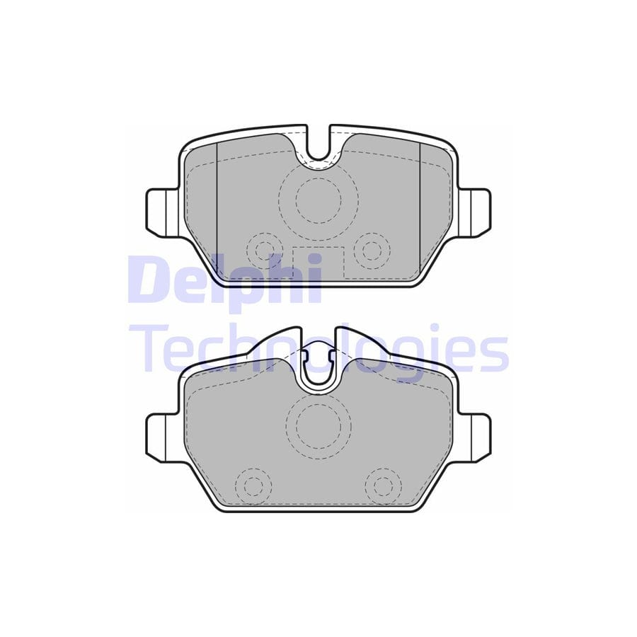 Delphi Lp1924 Brake Pad Set