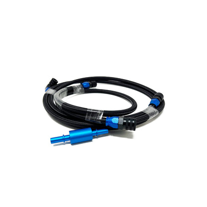 Precision Raceworks 201-0225 BMW E60 -AN-6 Performance Fuel Line Upgrade