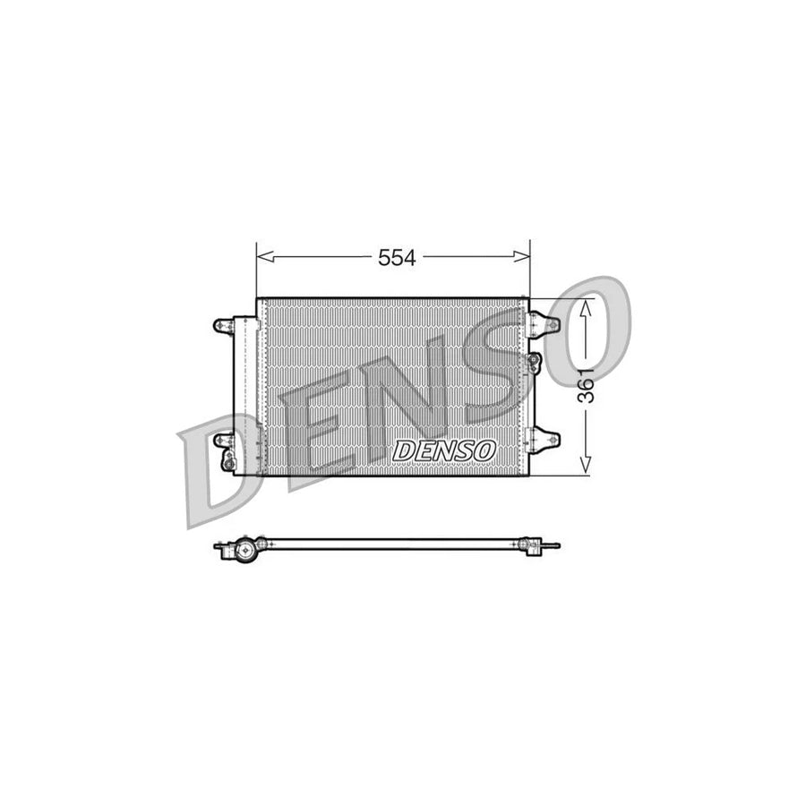 DENSO DCN32015 Air Conditioning Condenser