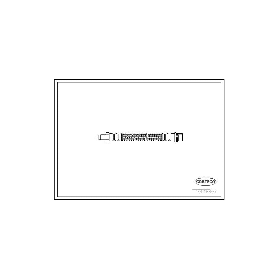 Corteco 19018897 Brake Hose