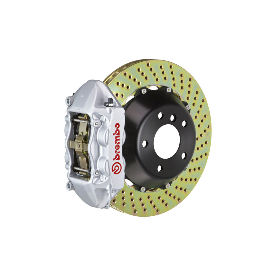 Brembo 1P1.8518A Ford Focus Front GT 4-Pistons Drilled 2-piece Big Brake Kit 365x29mm