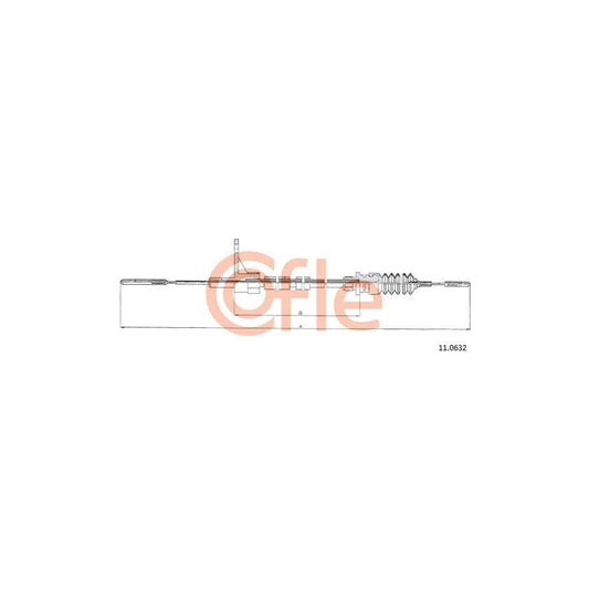 COFLE 11.0632 Throttle Cable for VW TRANSPORTER