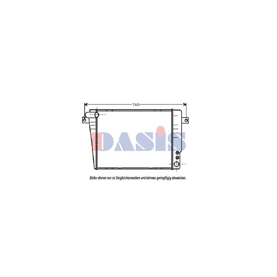 AKS Dasis 050710N Engine Radiator for BMW 7 (E23)