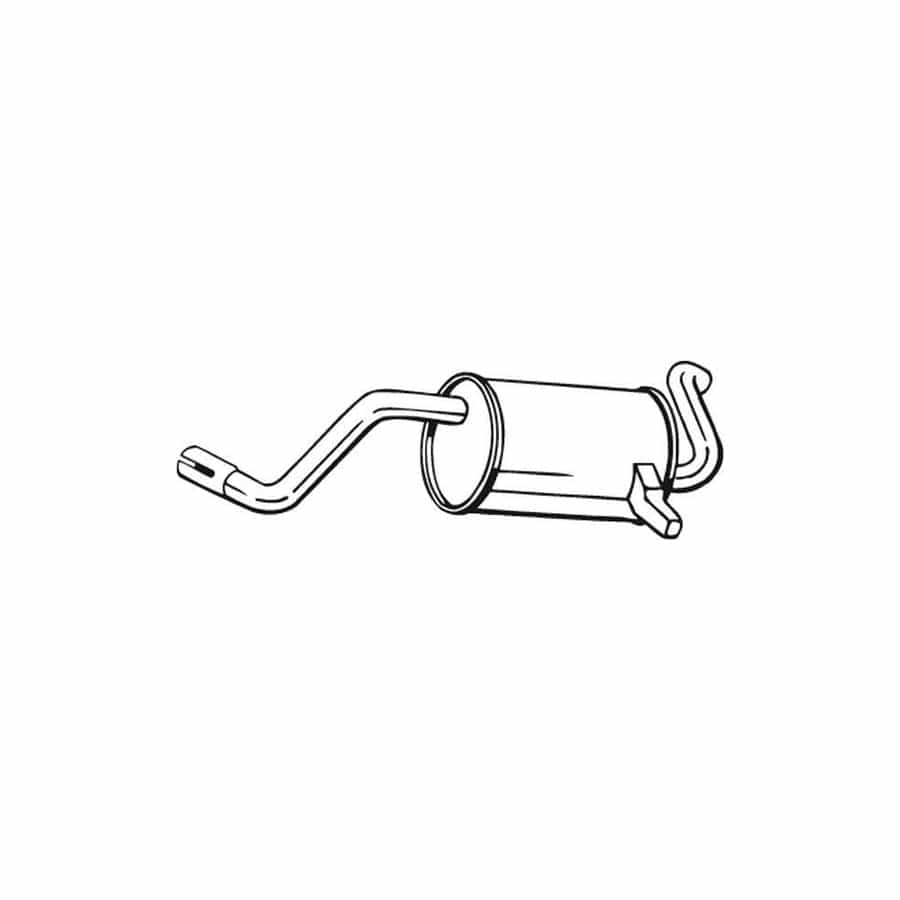 Bosal 200-053 Rear Silencer