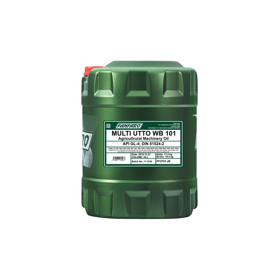 Fanfaro Utto Multi Wb 101 Multi-Function Oil