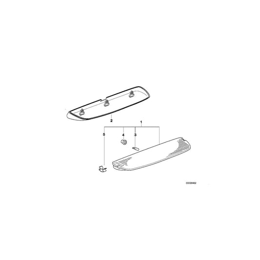 Genuine BMW 63258371410 E36 Clamp (Inc. 316i 1.9, 316i 1.6 & 316g) | ML Performance US Car Parts