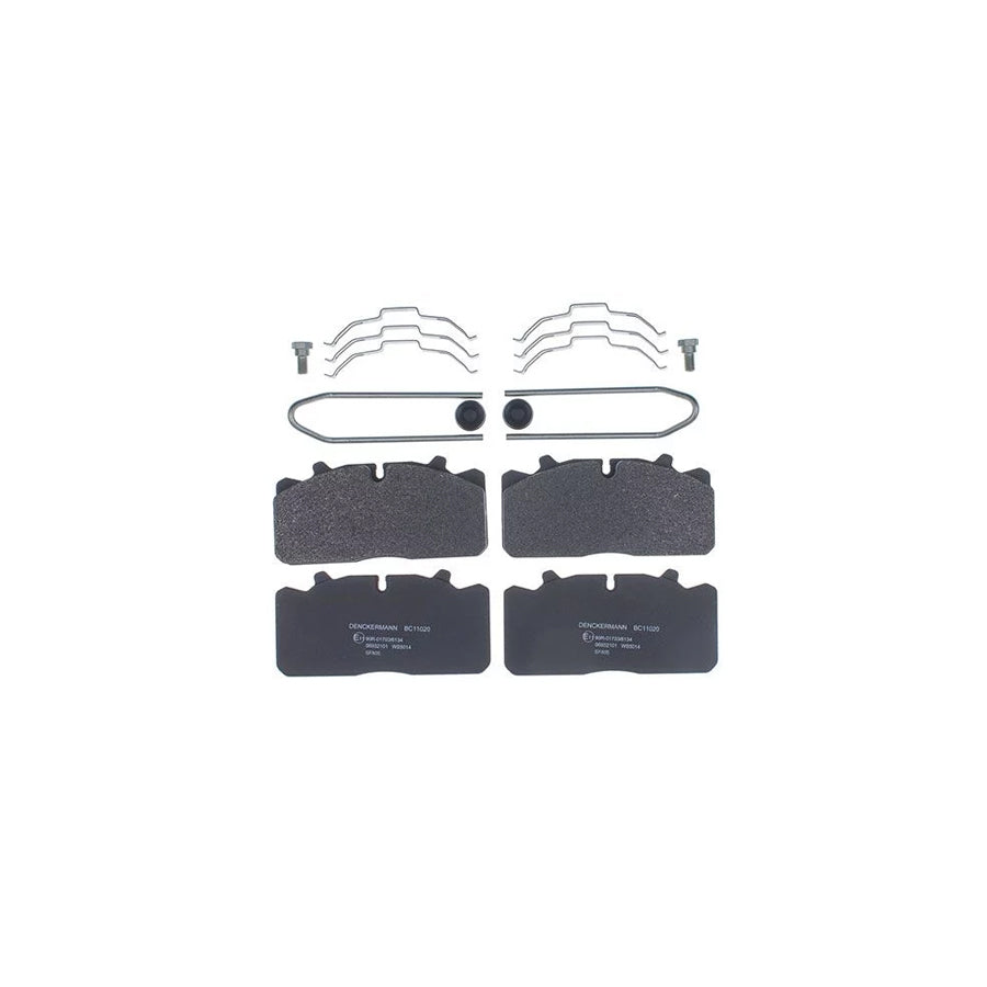 Denckermann Bc11020 Bc11020 Brake Pad Set For