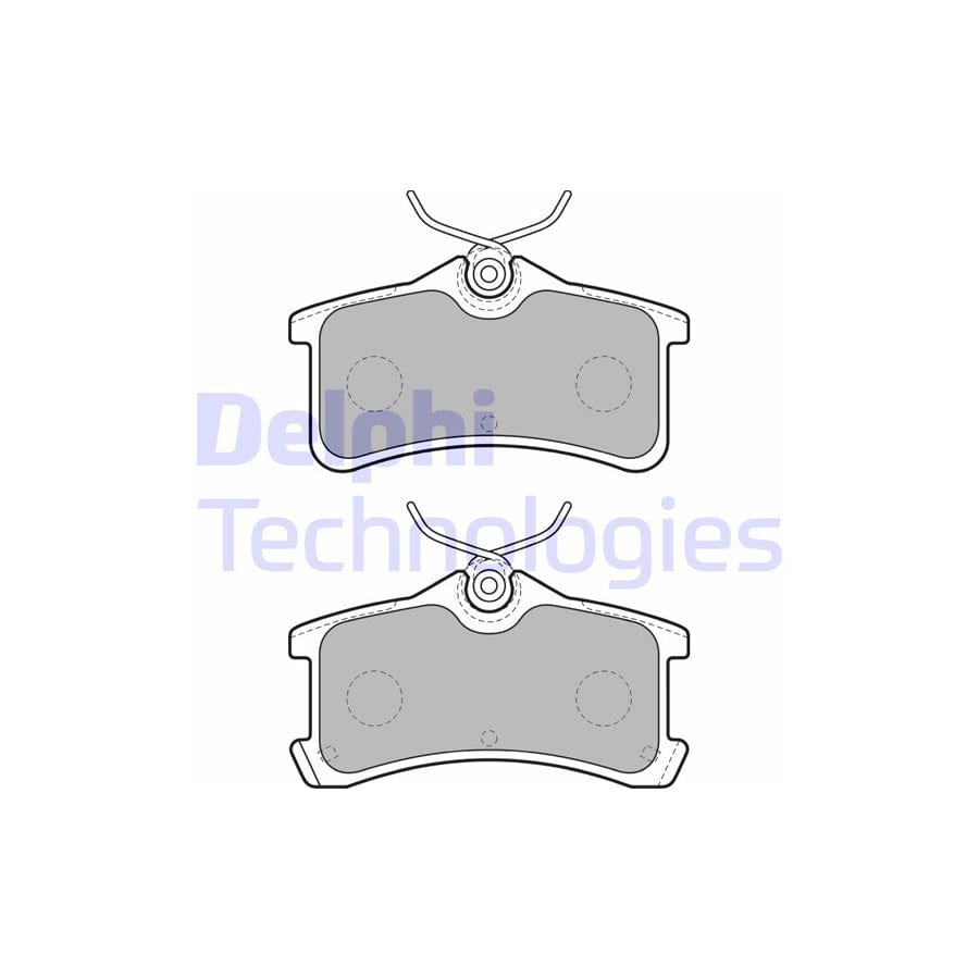 Delphi Lp1917 Brake Pad Set