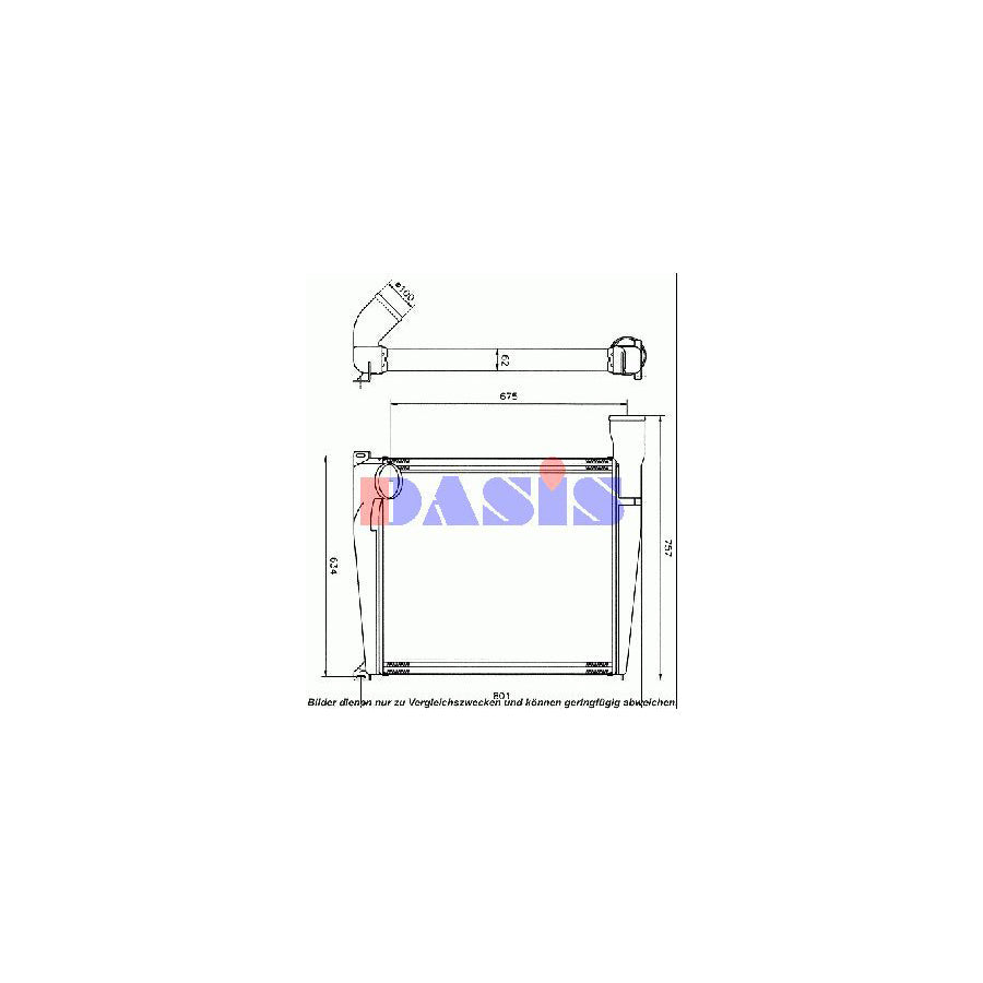 AKS Dasis 467060N Intercooler